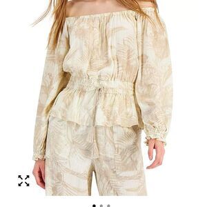 INC International Concepts Women's Off-The-Shoulder Top Size XS